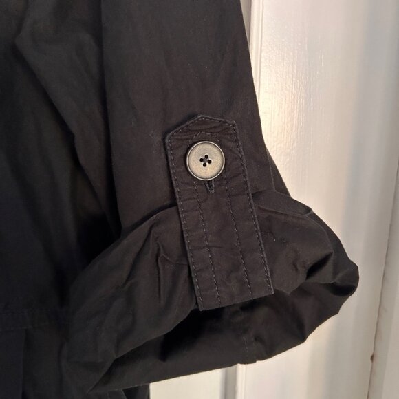 Women’s Black Banana Republic Utility Jumpsuit in Lightweight Cotton M - Picture 4 of 12